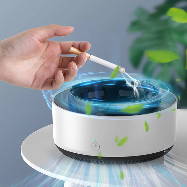 Smoke-Free Air Purifier Ashtray
