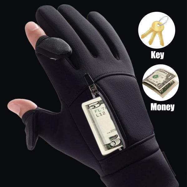 Flip Finger Winter Gloves