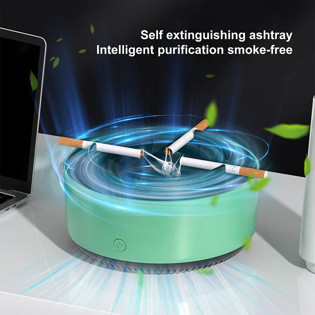 Smoke-Free Air Purifier Ashtray