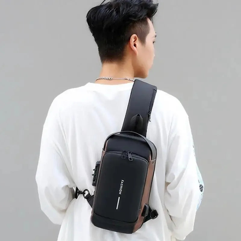 Secure Men's Chest Bag