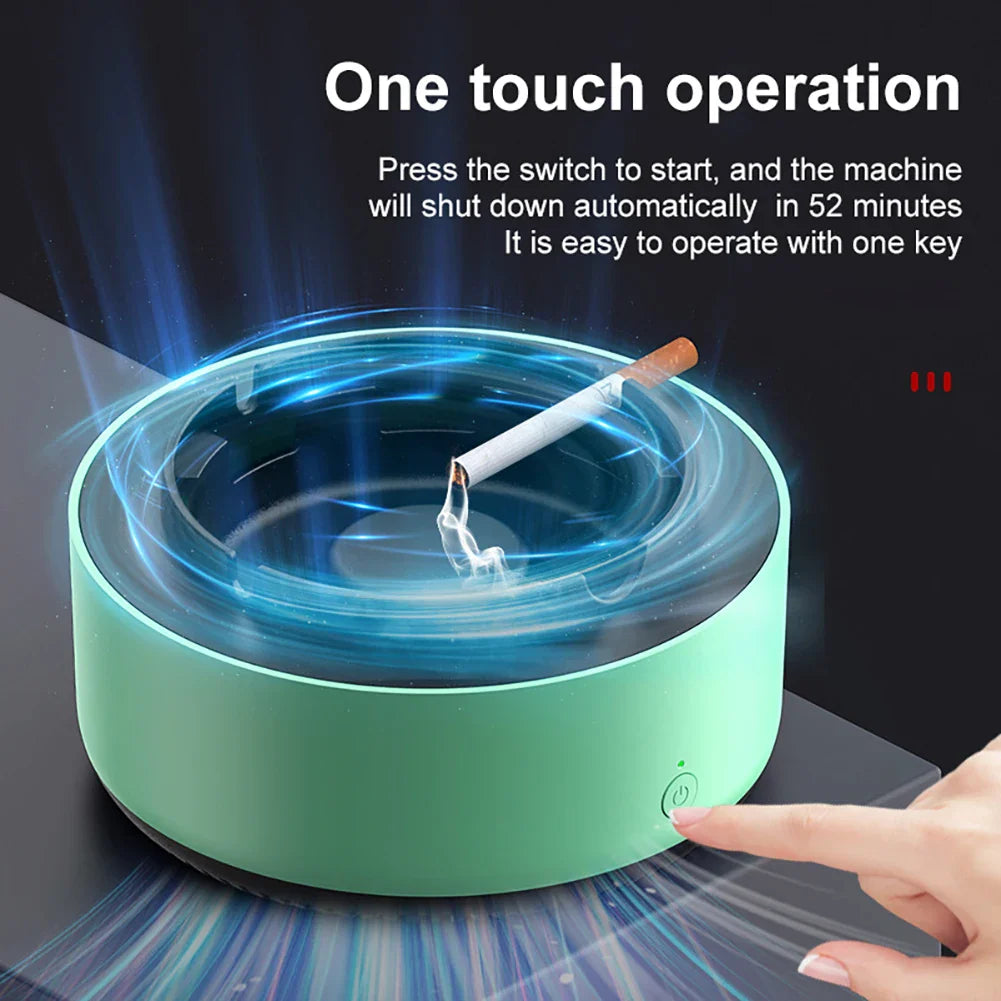 Smoke-Free Air Purifier Ashtray