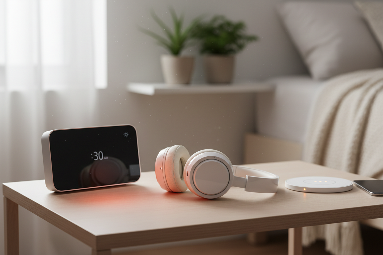 more natural like some headphones bluetooth or smart rgb charghing alarm